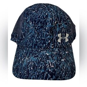 Under Armour Women's Fly-by ArmourVent BLUE & TEAL Speckles Cap Hat